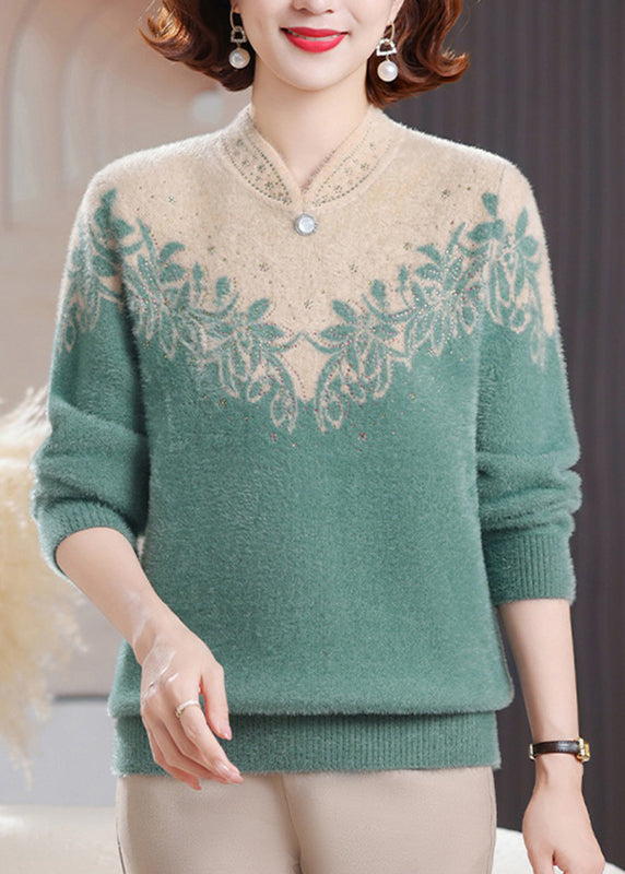 A Vintage Style Sweater with Delicate Timeless Details