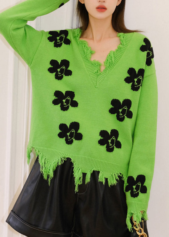 A Vintage Style Sweater with Delicate Timeless Details