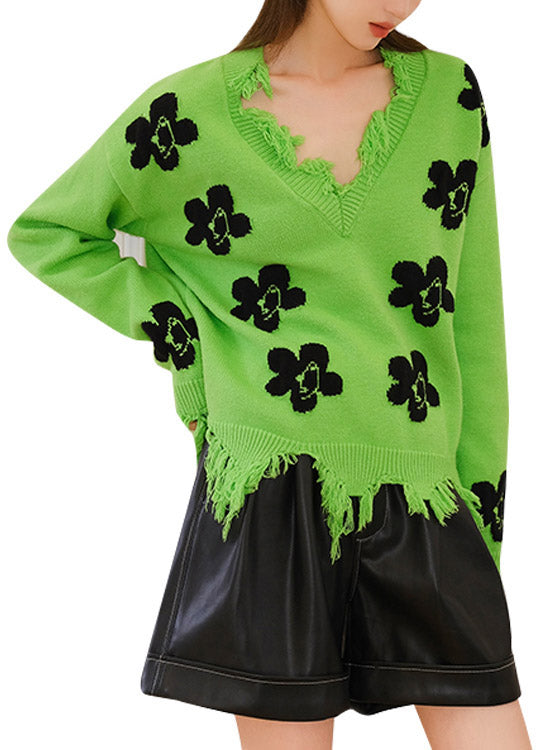 A Vintage Style Sweater with Delicate Timeless Details
