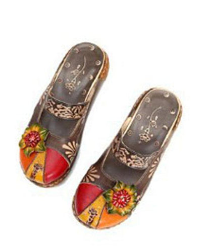 Vintage Inspired Orthopedic Sandals
