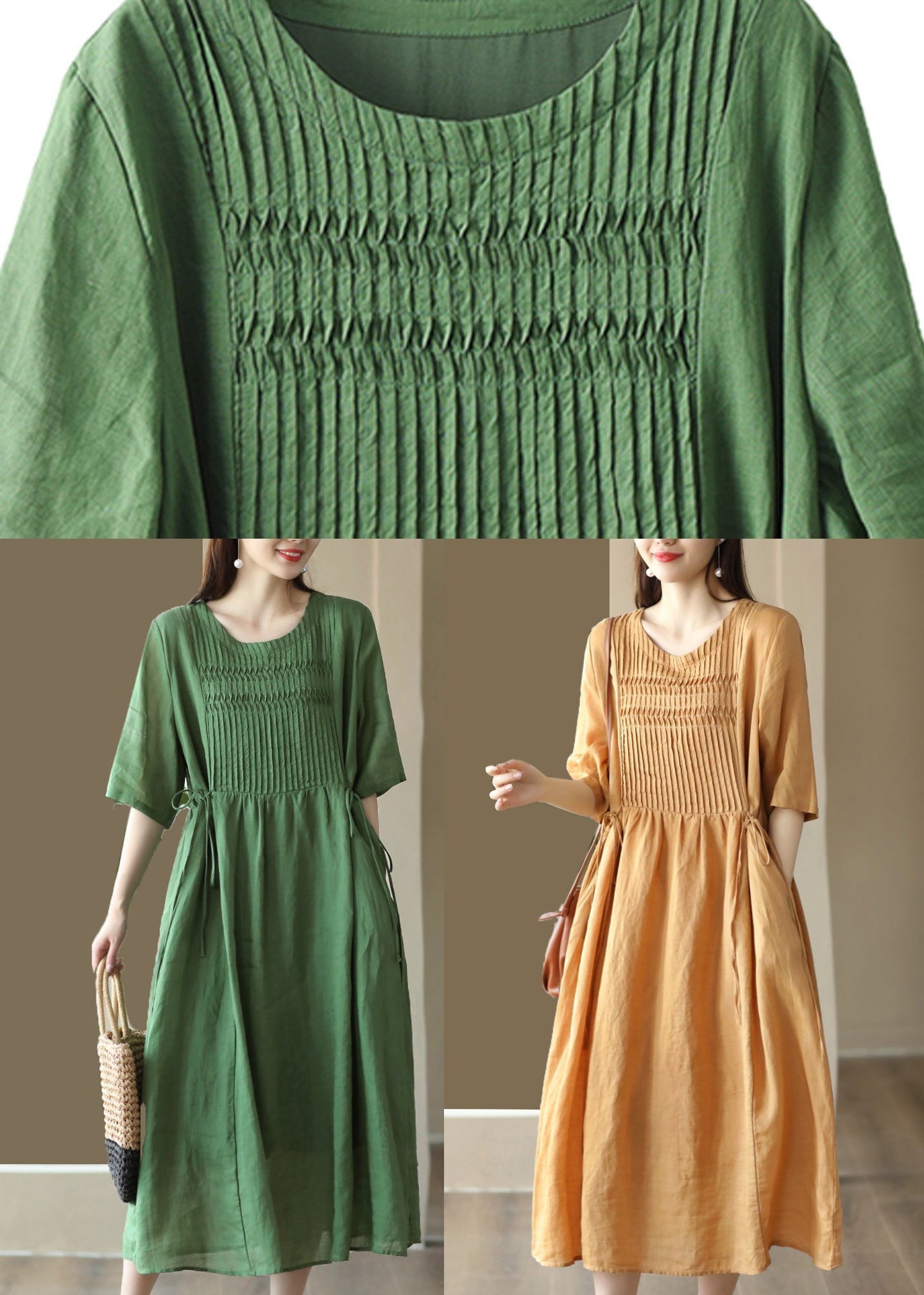 A Vintage Style Dress with Delicate Timeless Details
