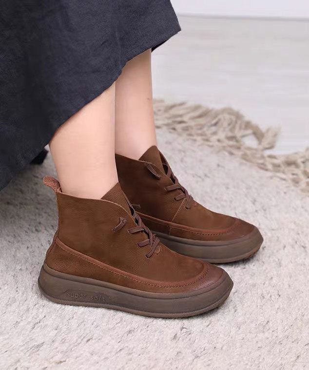 Classic Orthopedic Boots with Timeless Style