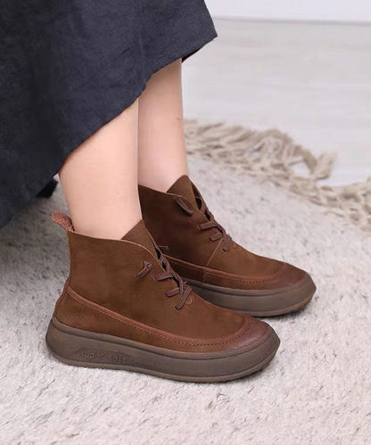 Classic Orthopedic Boots with Timeless Style