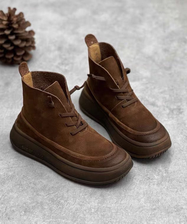 Classic Orthopedic Boots with Timeless Style