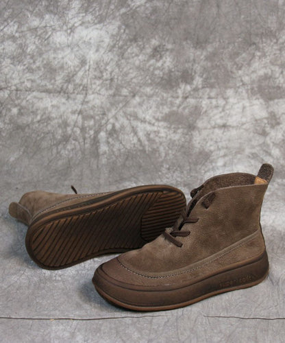 Classic Orthopedic Boots with Timeless Style
