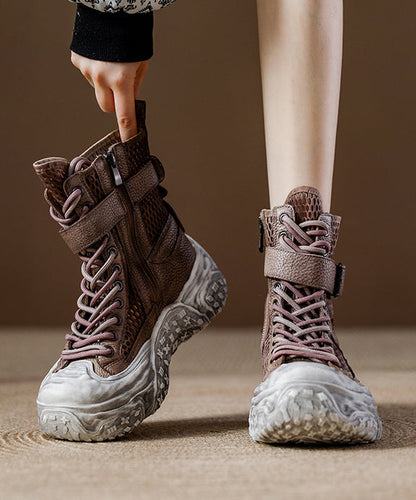 Graceful Orthopedic Boots for Modern Look
