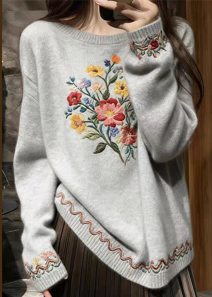 Vintage Inspired Sweater with a Contemporary Edge