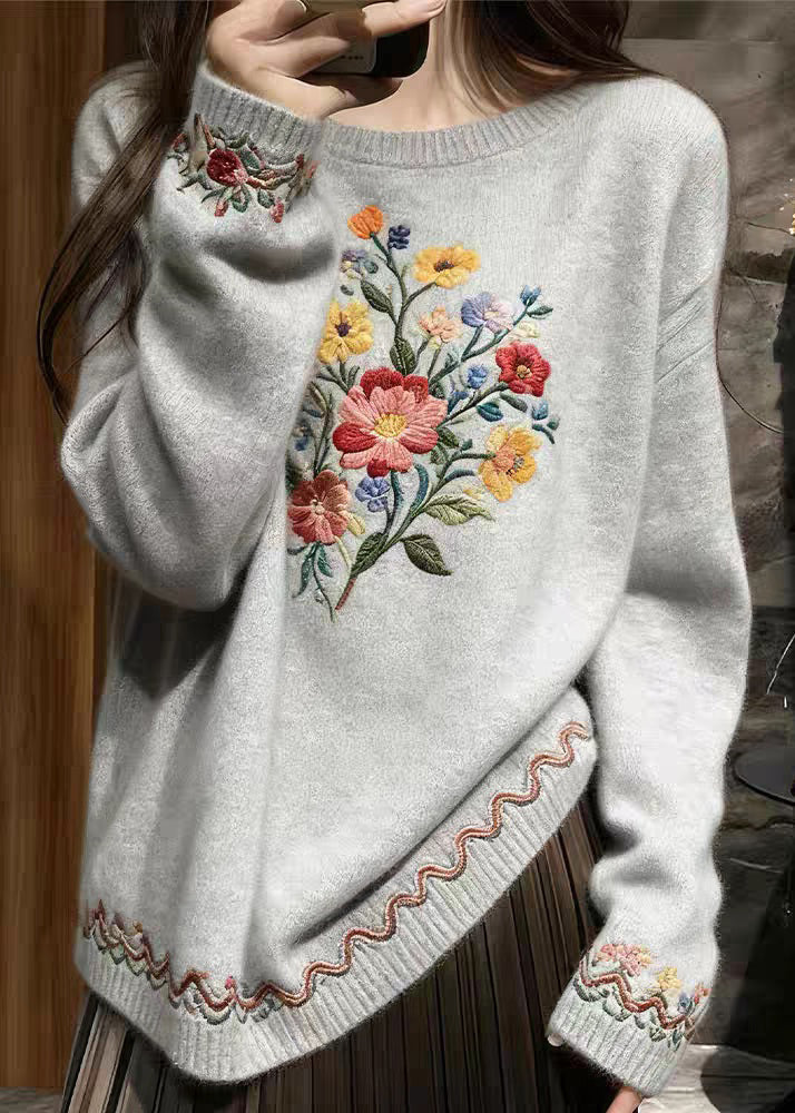 Vintage Inspired Sweater with a Contemporary Edge