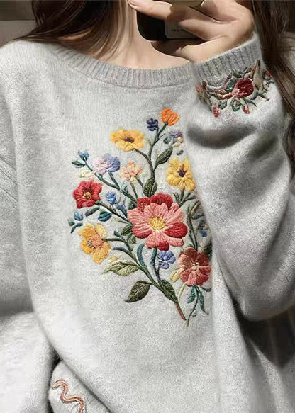 Vintage Inspired Sweater with a Contemporary Edge