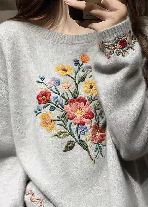Vintage Inspired Sweater with a Contemporary Edge