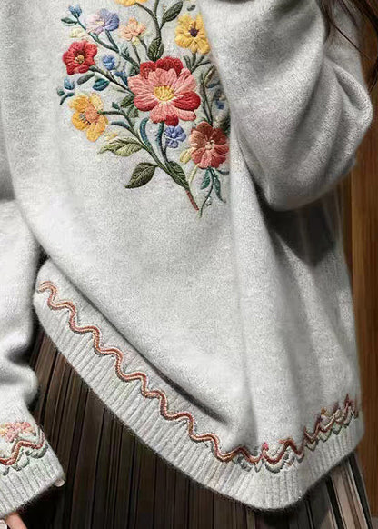 Vintage Inspired Sweater with a Contemporary Edge