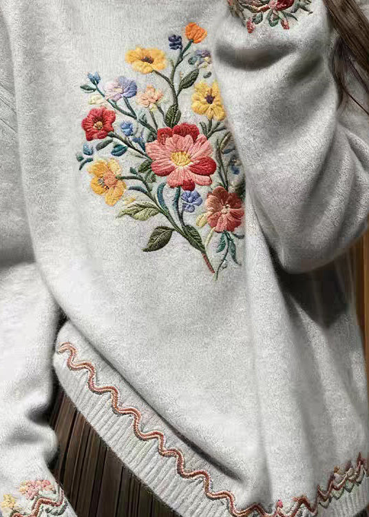 Vintage Inspired Sweater with a Contemporary Edge