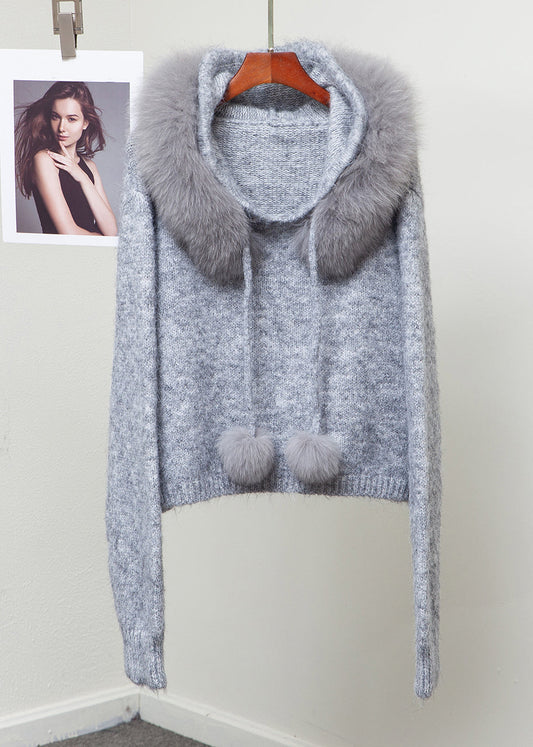 A Vintage Style Sweater with Delicate Timeless Details