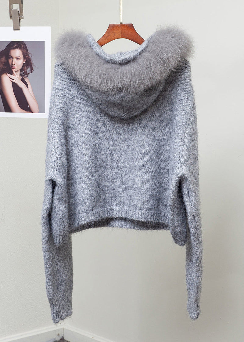 A Vintage Style Sweater with Delicate Timeless Details