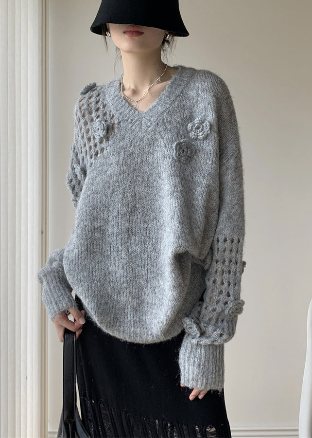 Beautifully Finished Sweater in a Timeless Design