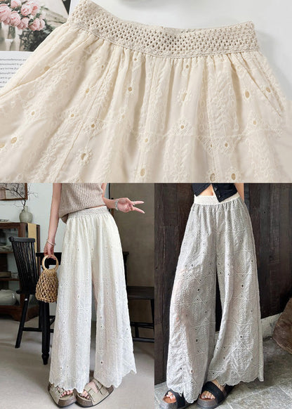 A Vintage Style Trousers with Delicate Timeless Details