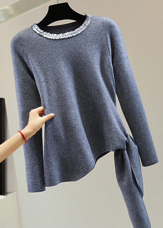 A Vintage Style Sweater with Delicate Timeless Details