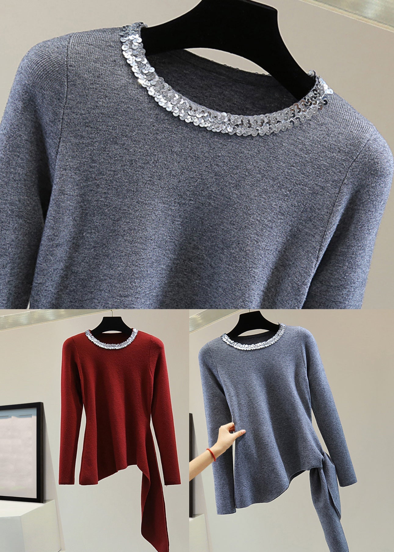 A Vintage Style Sweater with Delicate Timeless Details
