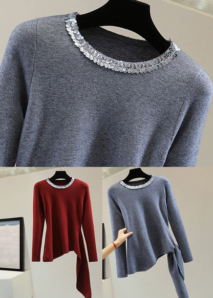 A Vintage Style Sweater with Delicate Timeless Details