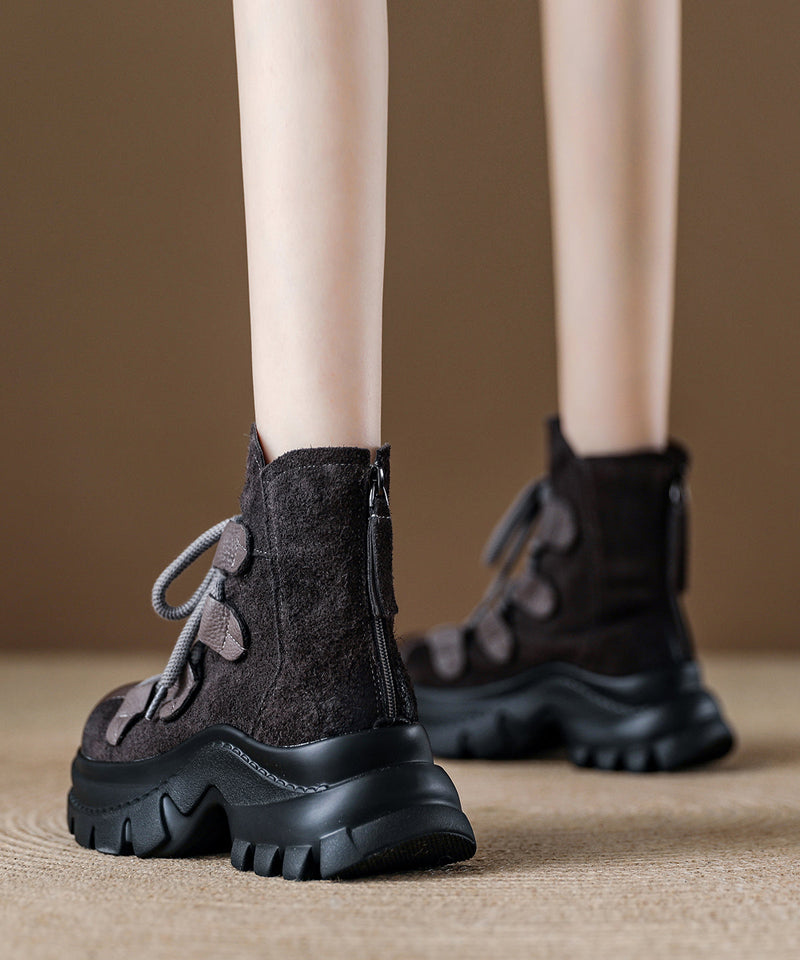 Graceful Orthopedic Boots for Modern Look