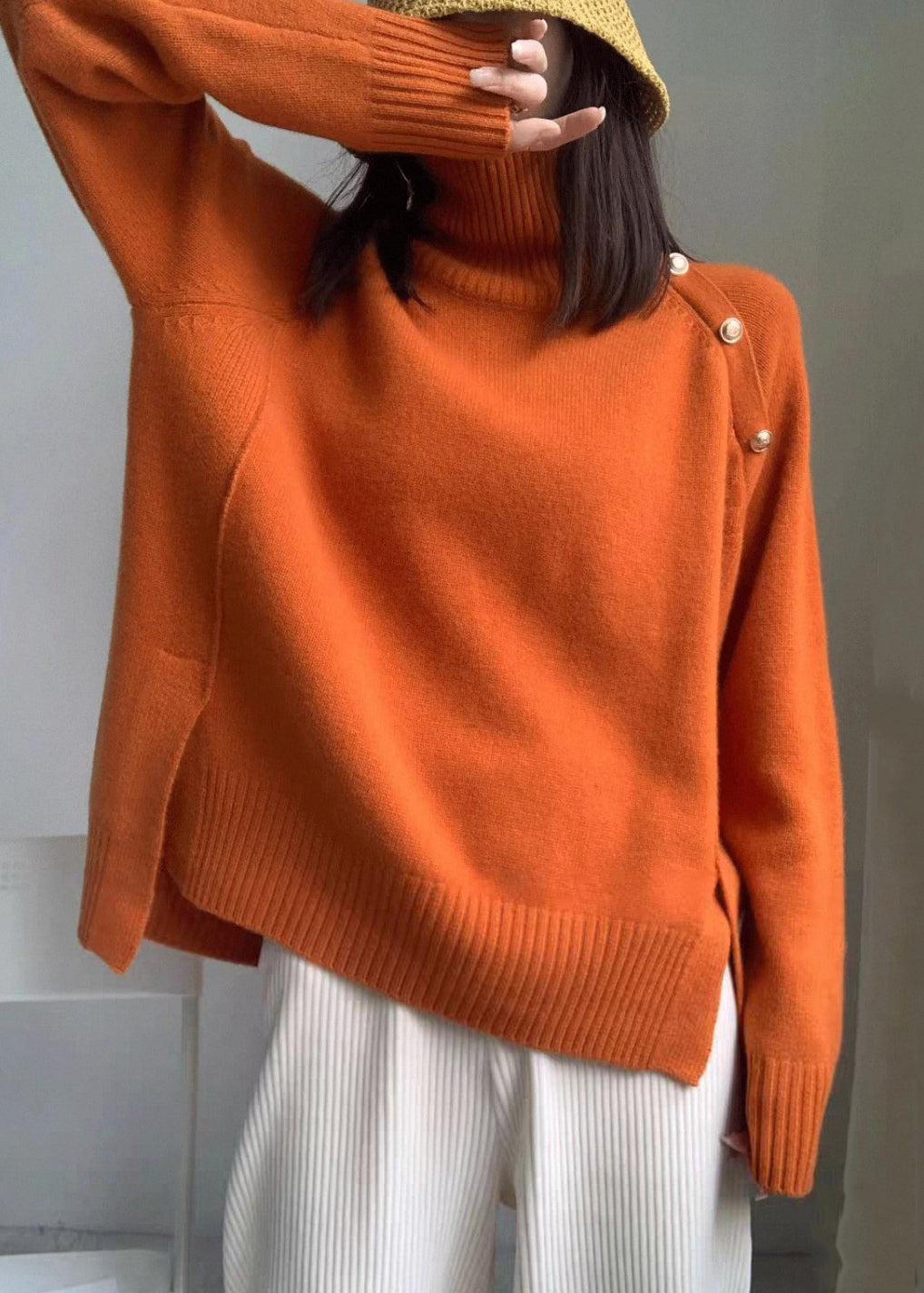 Classic Vintage Sweater with a Flattering Fit