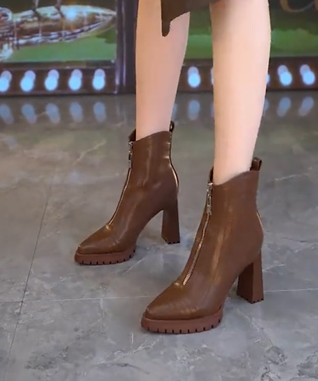 Classic Orthopedic Boots with Timeless Style