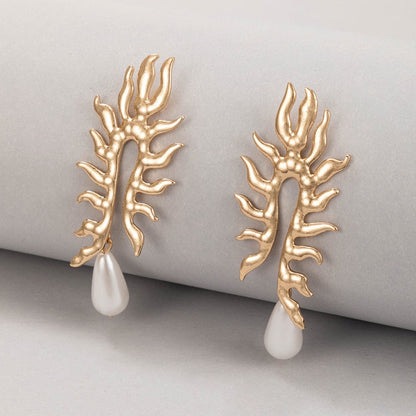 Delikat håndværks Perle Ørering