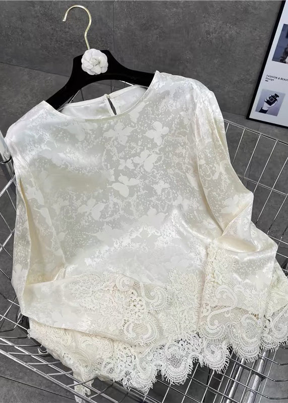 A Vintage Style Top with Delicate Timeless Details
