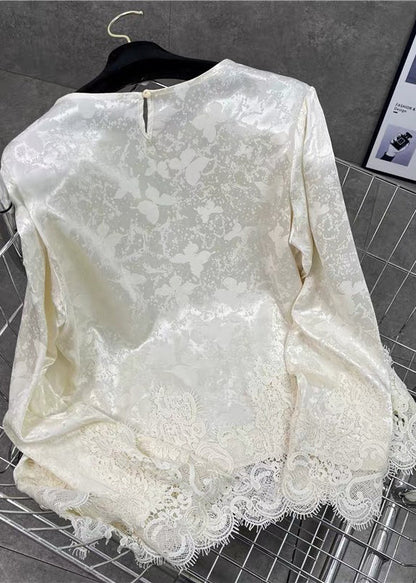 A Vintage Style Top with Delicate Timeless Details
