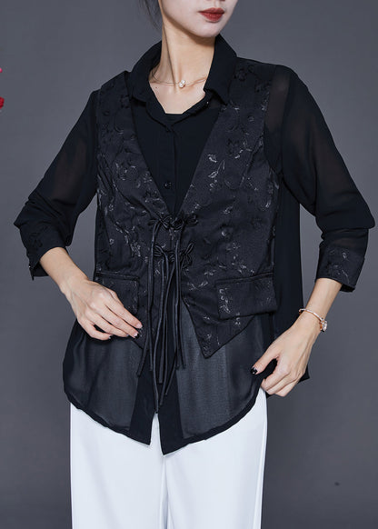 A Vintage Style Blouse with Delicate Timeless Details