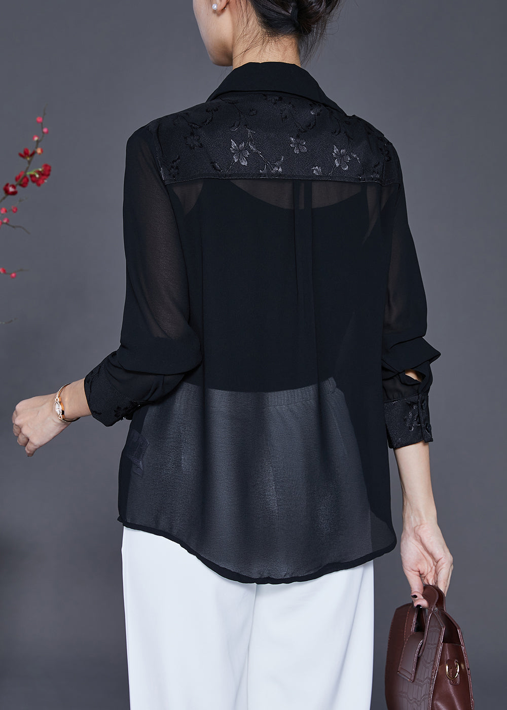A Vintage Style Blouse with Delicate Timeless Details