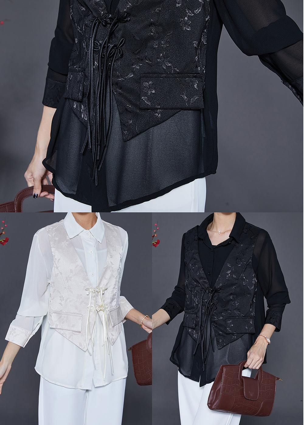 A Vintage Style Blouse with Delicate Timeless Details