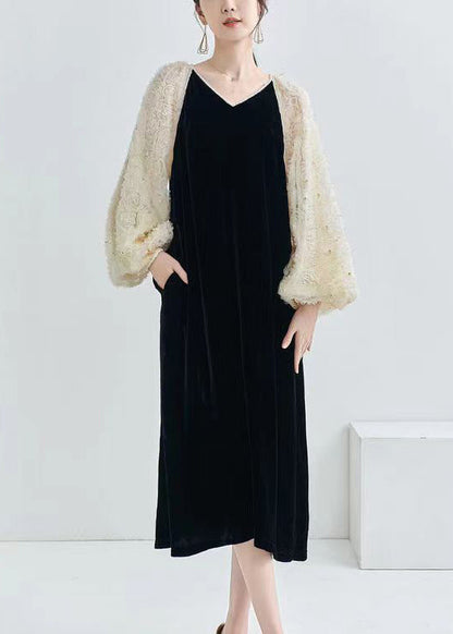 A Vintage Style Dress with Delicate Timeless Details