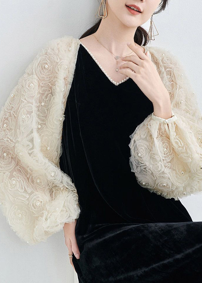 A Vintage Style Dress with Delicate Timeless Details