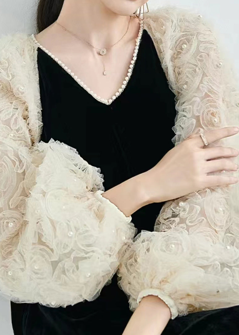 A Vintage Style Dress with Delicate Timeless Details