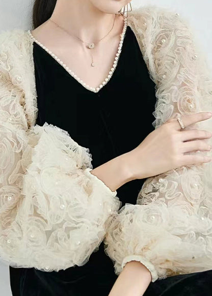 A Vintage Style Dress with Delicate Timeless Details
