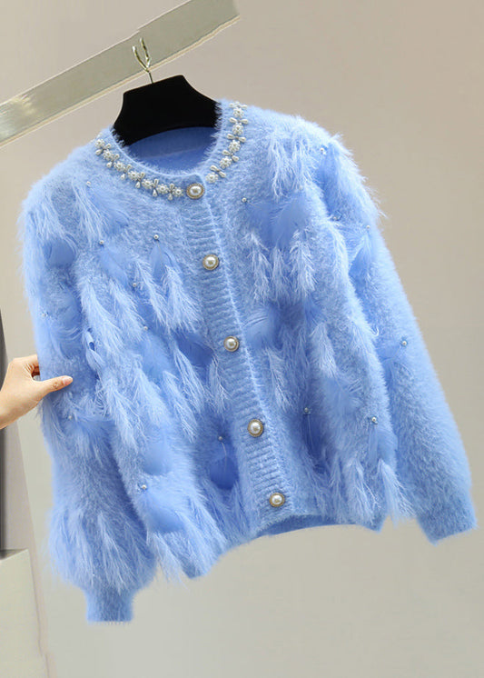 A Vintage Style Sweater with Delicate Timeless Details