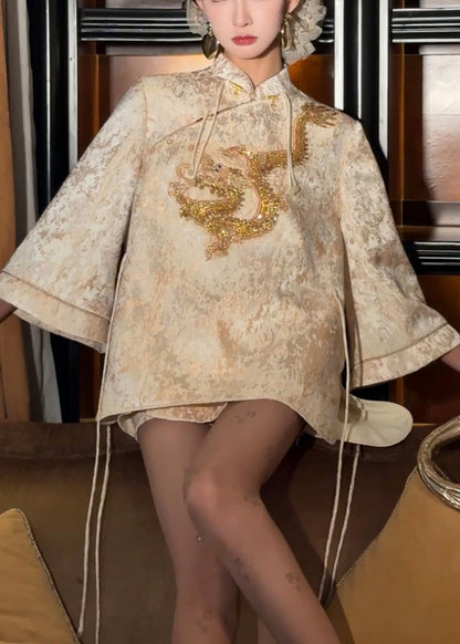 A Vintage Style Coat with Delicate Timeless Details