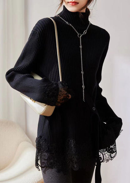 A Vintage Style Sweater with Delicate Timeless Details