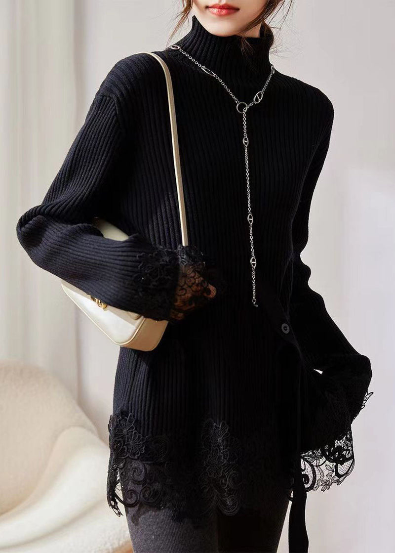 A Vintage Style Sweater with Delicate Timeless Details