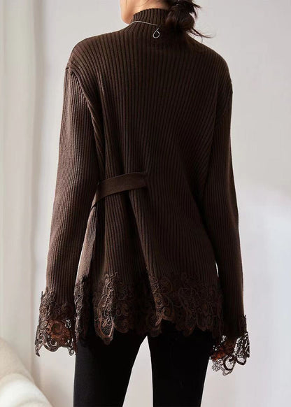 A Vintage Style Sweater with Delicate Timeless Details