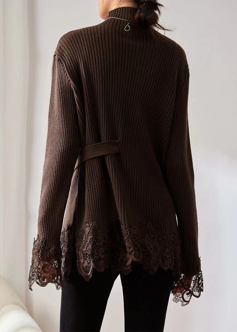 A Vintage Style Sweater with Delicate Timeless Details