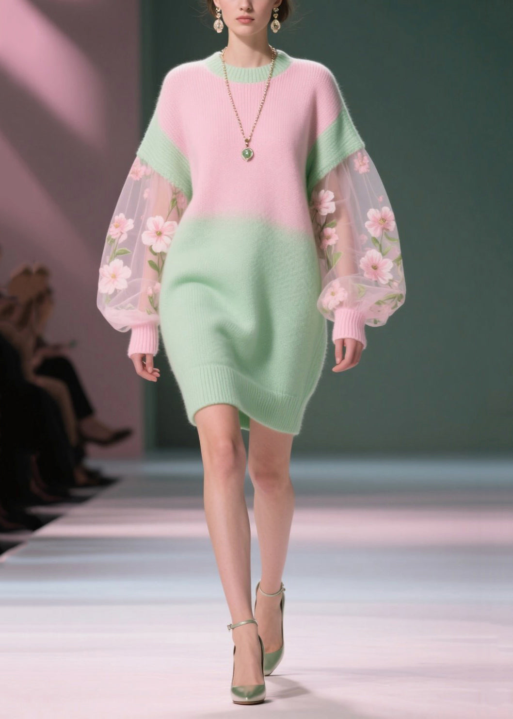 Classic Vintage Sweater with a Flattering Fit