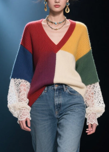 Well Tailored Pullover with a Graceful Silhouette