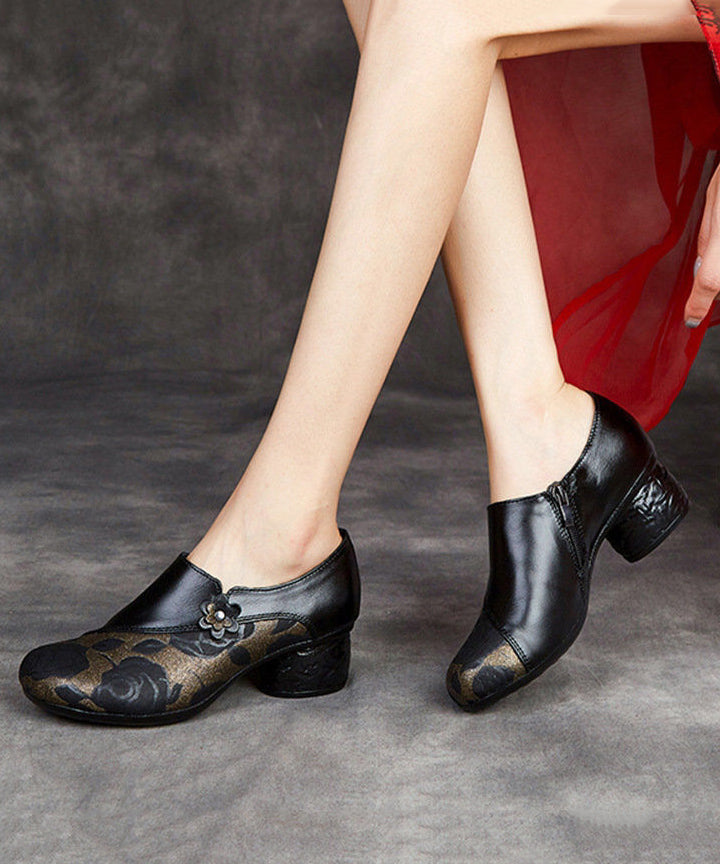Classic Orthopedic Heels with Timeless Style
