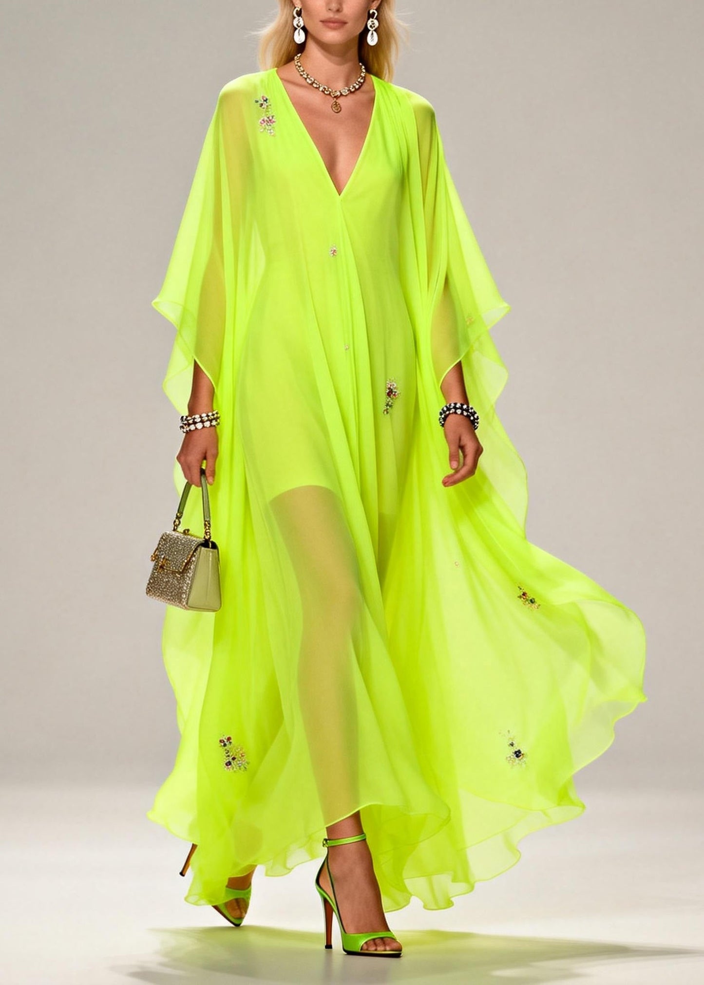 A Vintage Style Dress with Delicate Timeless Details