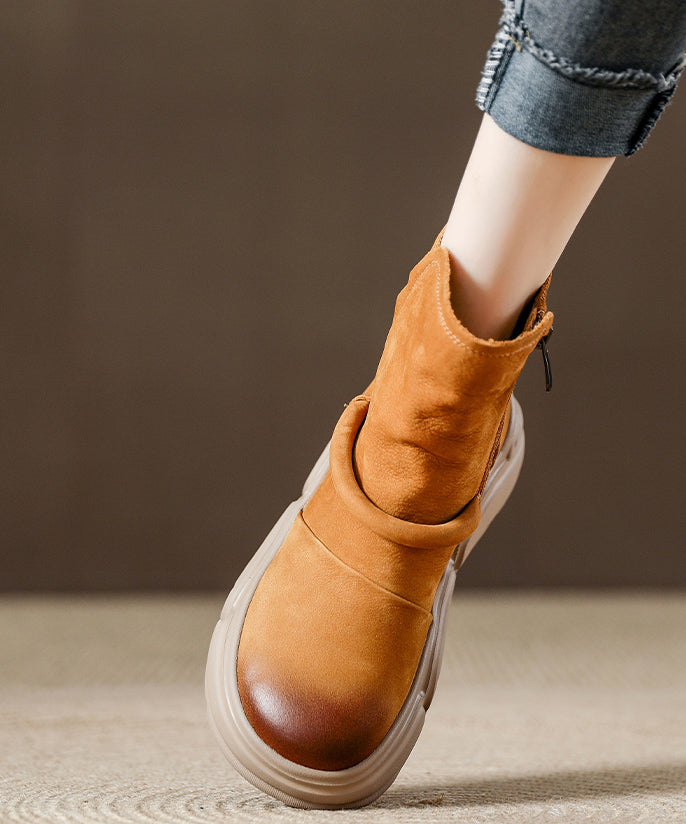 Chic Orthopedic Boots with Unique Design