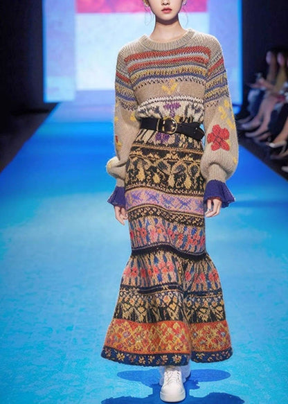 A Vintage Style Sweater with Delicate Timeless Details