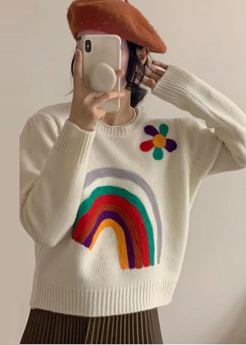 A Vintage Style Sweater with Delicate Timeless Details