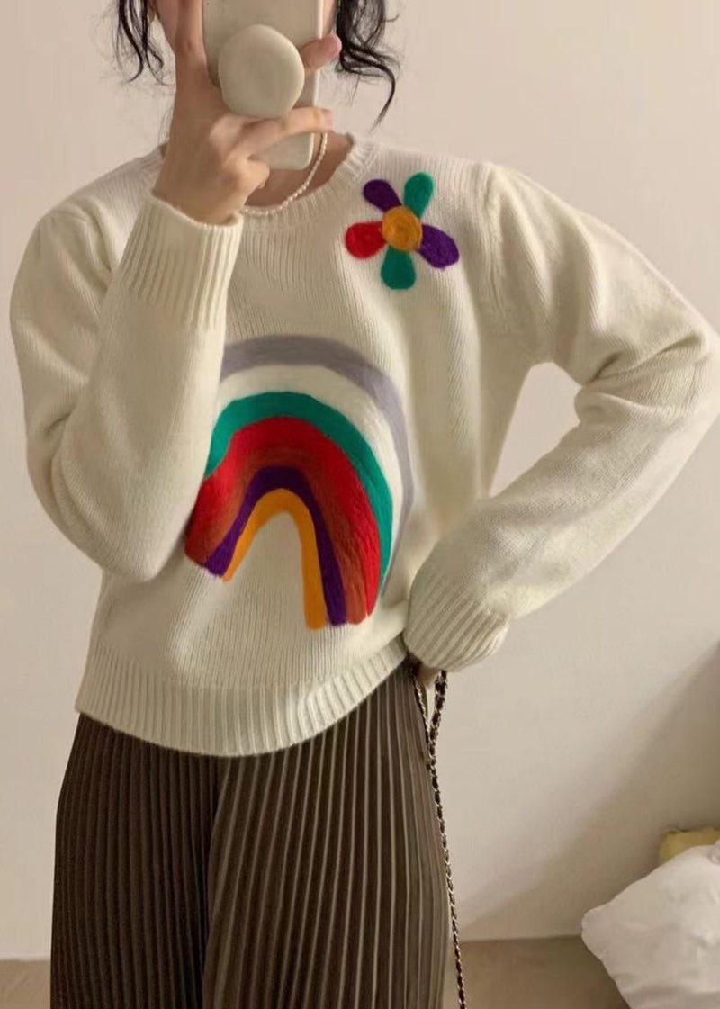 A Vintage Style Sweater with Delicate Timeless Details